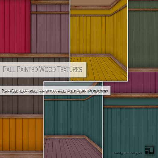 ID | Fall Wall painted Wood Textures | Insight Designs