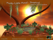 Pretty Little Pond - Tropical - Interactive Instant Garden