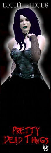 Dare Designs: Pretty Dead Things - teal