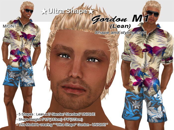 *Ultra Shape* Gordon - M1 Lean