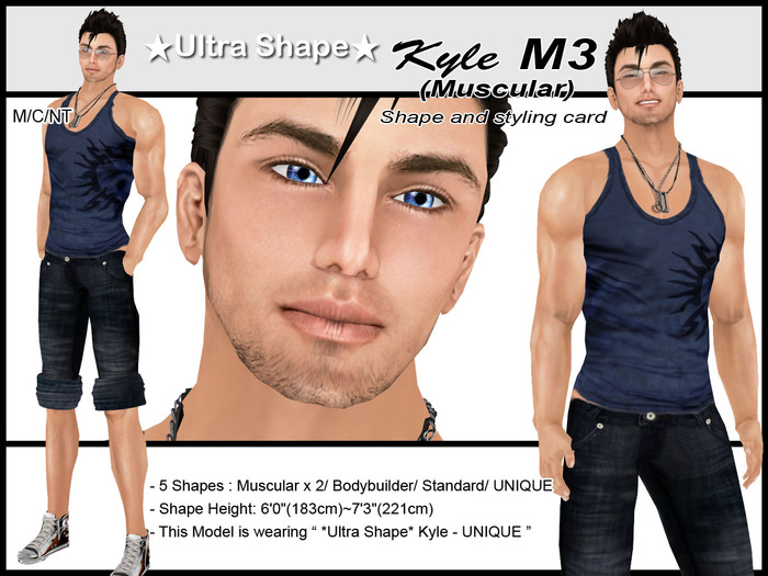 *Ultra Shape* Kyle - M3 Muscular