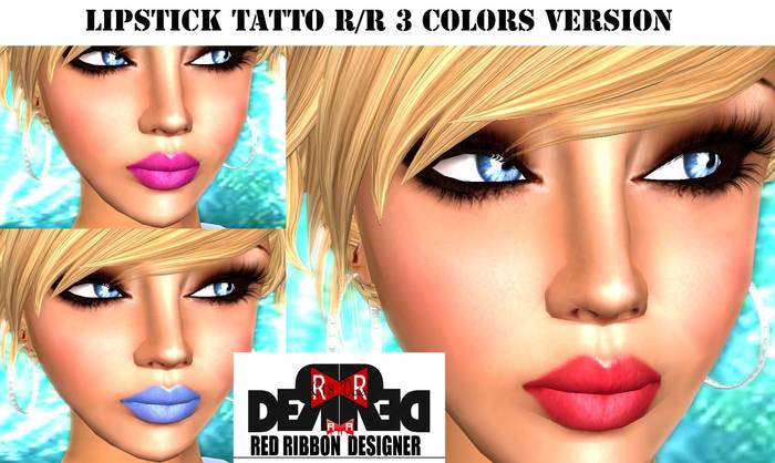 LIPSTICK TATTO R/R 3 COLORS C