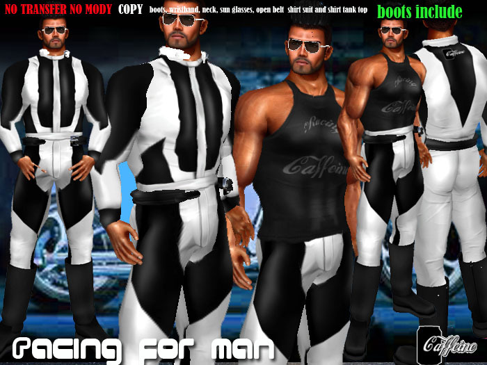 . CAFFEINE . RACING SUIT MEN