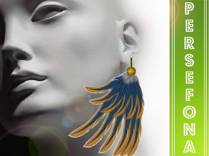Persefona Viola Earrings 
