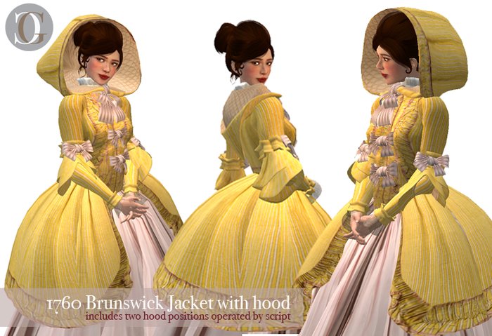 *GC* 1760 Brunswick Jacket with hood