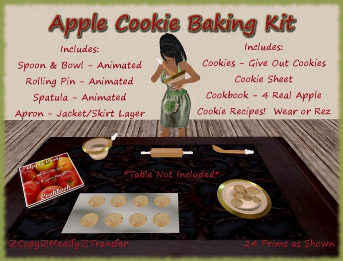 CoLab Kit #30 Apple Cookie Baking Kit