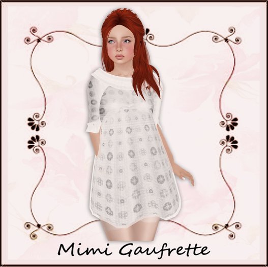 Mimi Gaufrette - Melancholy Ensemble Blue Stripes