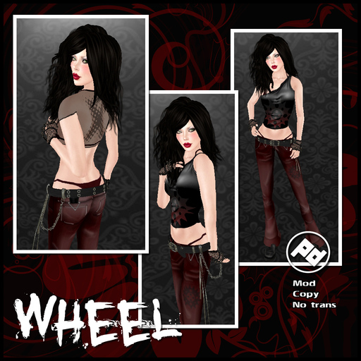 ::Poised:: Wheel Punk Emo outfit
