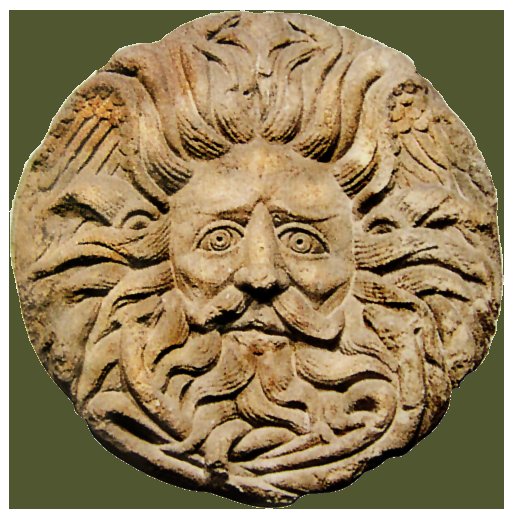 Face12 - Gorgone - Relief for builder, spirit & art