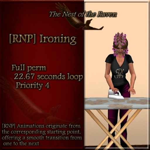 [RNP] Ironing_Full Perm Laundry Animation