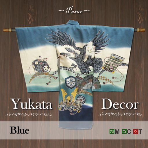 Yukata Decor (Blue)