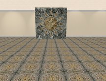 Skybox Home Cream Walls Mosaic Tile 50x50 ~ Rez Walls included! ~ Only 8 Prims!!