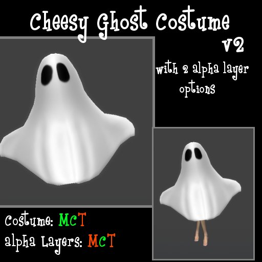 Cheesy Ghost Costume v2 