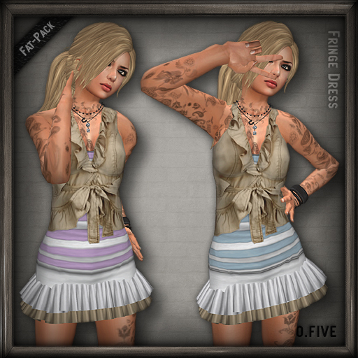 20.FIVE Fringed Dress