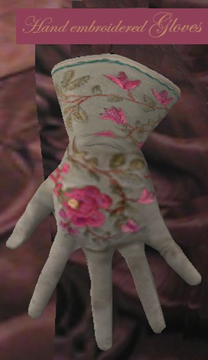 *GC* Embroidered Gloves