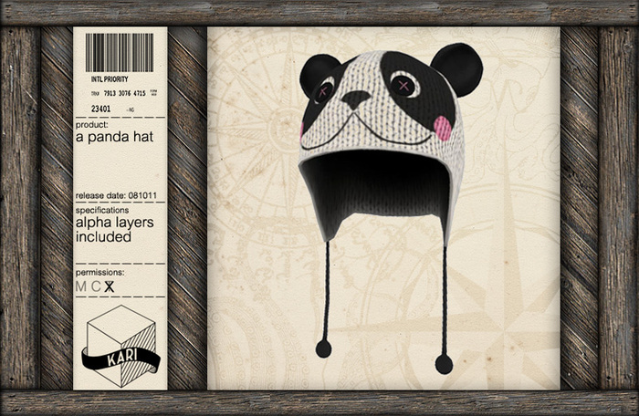Kari - A Panda hat