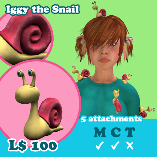 [AMH] Iggy the Snail - red