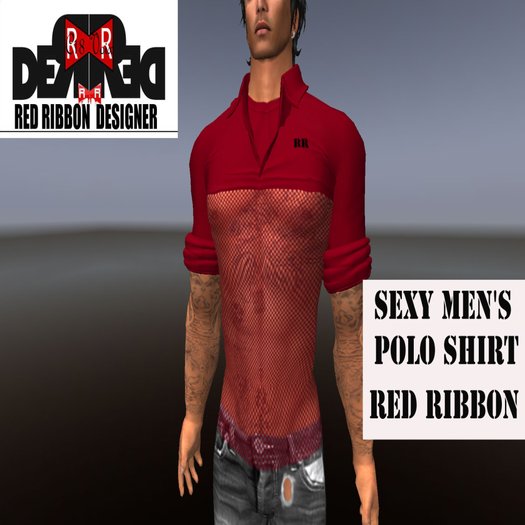 SEXY MEN'S POLO SHIRT R/R 2