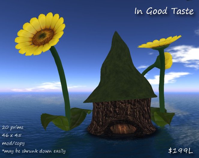 [IGT] Gnome Hut - 1 B Sunflowers 