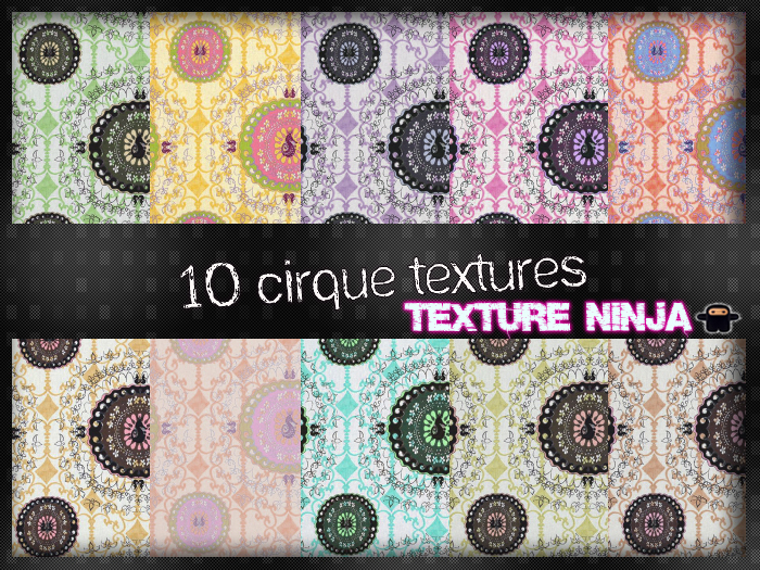 TEXTURE NINJA -> 10 x Cirque textures