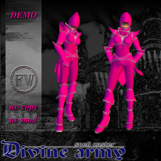 Divine Army armor set "Spell Caster" DEMO