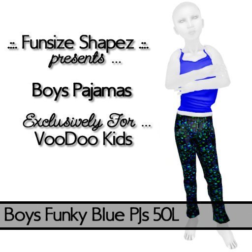.::.FS.::. Boys Funky Blue PJs