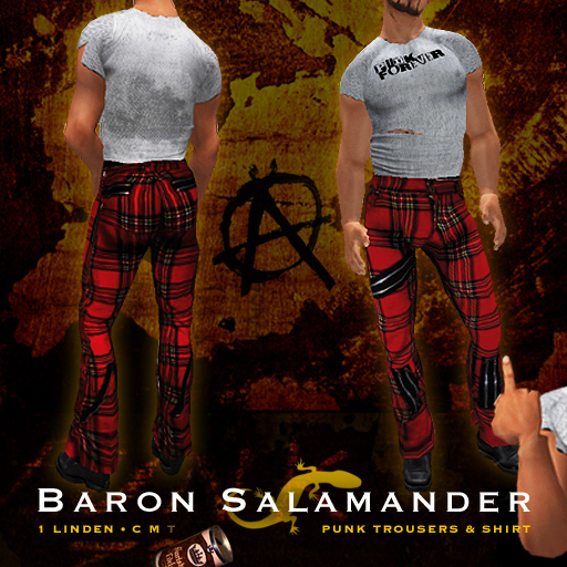 Punk Trouser & Shirt, special offer