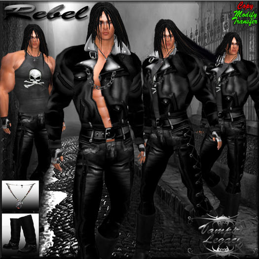 Vampire Legacy - Rebel - Classic Avatar & BoM [ Bakes on Mesh ]