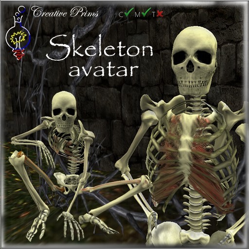 Skeleton avatar