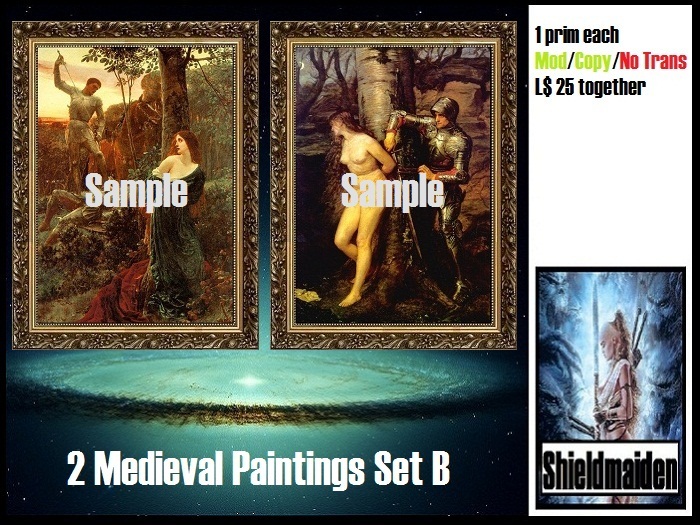 Medieval Paintings Set B