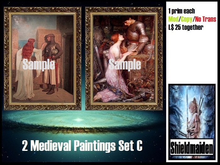 Medieval Paintings Set C