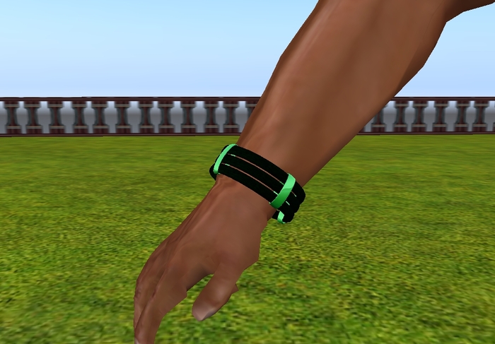 TWO LIGHTING COLOUR BRACELETS