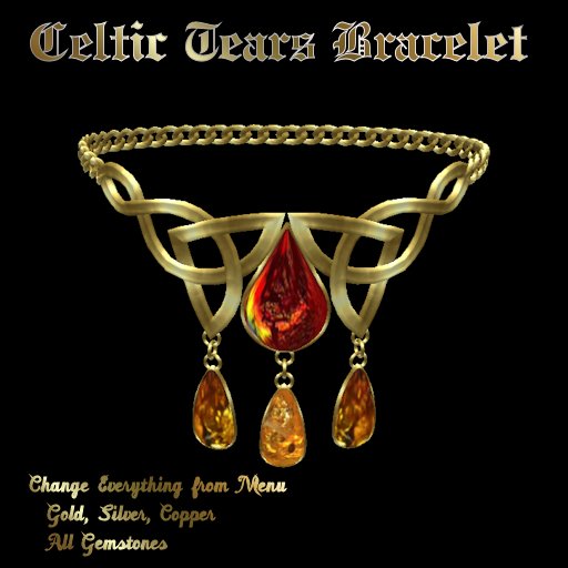 Ashira's Celtic Tears Bracelet
