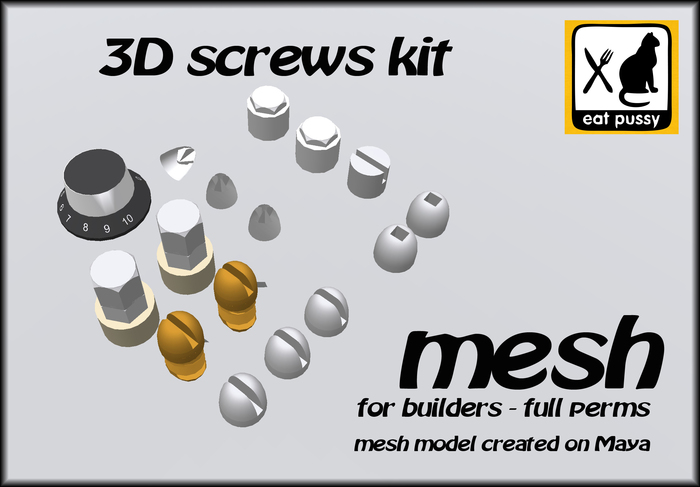 [ezras] Screws -MESH-FP