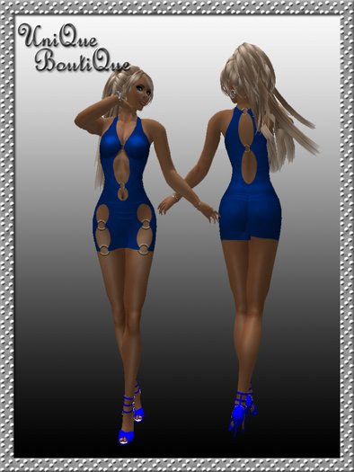 *UniQue* Bees Knees Blue