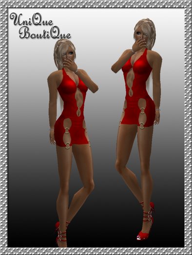 *UniQue* Bees Knees Red