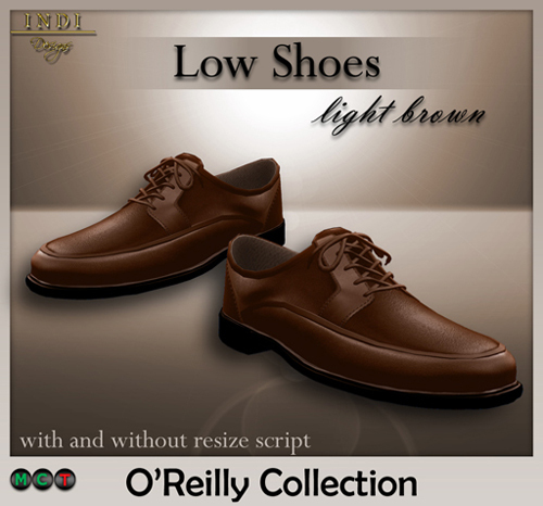 INDI Designs - O'Reilly light brown shoes