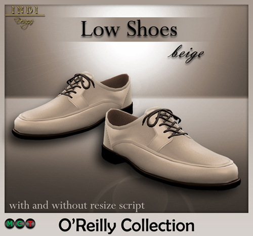 INDI Designs - O'Reilly beige shoes