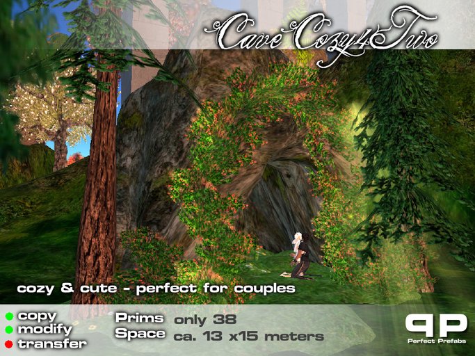 Cave Cozy4Two ~by Siss - small Grotto for Lovers