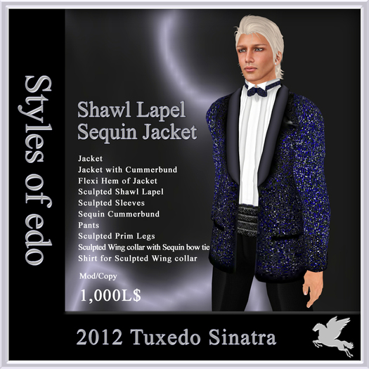 2012 Tuxedo, Sinatra, Styles of edo