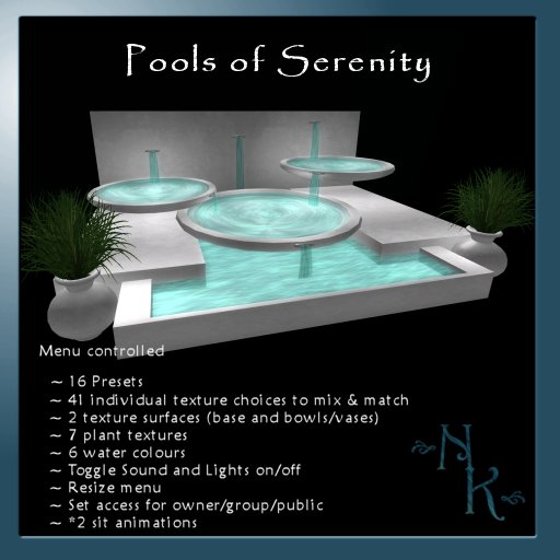 Pools of Serenity Fountain