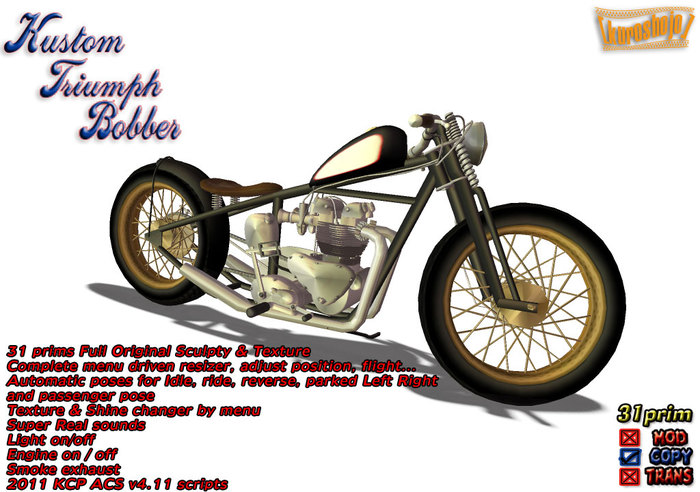 Kustom Triumph Bobber