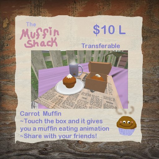 ~*The Muffin Shack*~ Carrot Muffin  {Boxed}