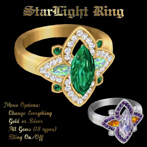 Ashira's StarLight Ring