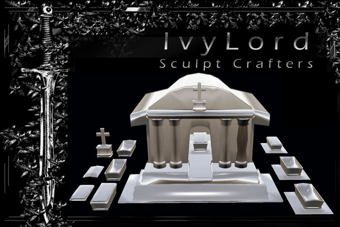 Ivylord-Crypt and Coffin Set