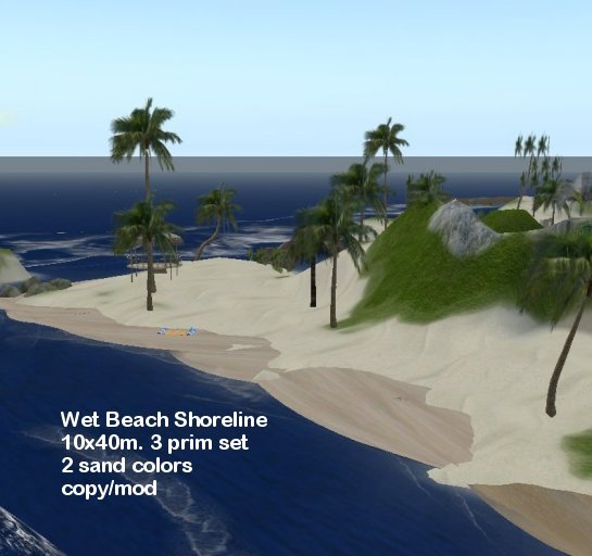 Wet Beach Shoreline Set