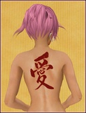 PROZAK KANJI LOVE TATTOO