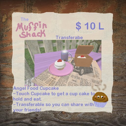 ~*The Muffin Shack*~ Angel Food Cupcake  {Boxed}