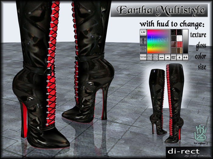Eartha Boots  Multistyle