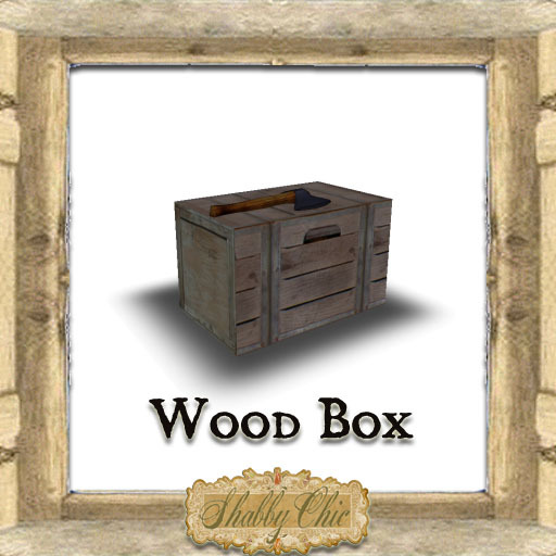 Shabby Chic Wood box